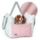 thumbnail image 1 of Asiento de Coche para Perro, Transportadora para Automóvil Esquimal (Blanco - Rosa, 47x53x44 cm), 1 of 6