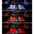 thumbnail image 4 of en 1 LED RGB Ambiente Luz Interior para Coche Tiras de Fibra Óptica Luz Controlada por Aplicación DIY Música, 4 of 5