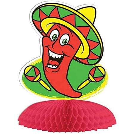 Chili Pepper Cinco De Mayo Centerpiece - Fiesta Celebration - 1 per pack