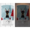 thumbnail image 2 of Caroline's Treasures BB1741CNL Winter Holiday Doberman Ceramic Night Light, 6x4x3", multicolor, 2 of 2