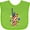 Apple Green, variant on Inktastic Statue of Liberty Boys or Girls Baby Bib