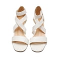 thumbnail image 4 of Sandalia DREAM PAIRS INNIS-1 Blanca con Tira Elástica al Tobillo y Cuña, 4 of 6