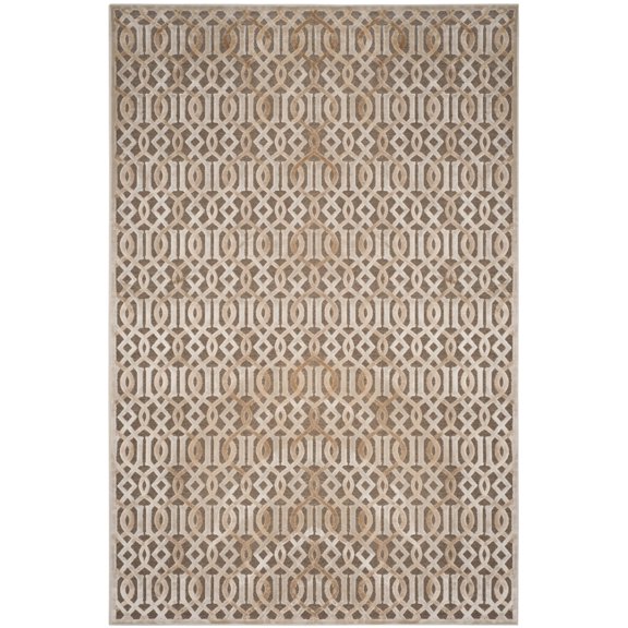 SAFAVIEH Paradise Luana Geometric Swirls Area Rug, Grey, 8' x 11'