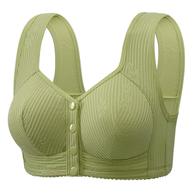 Bras for Women Bra Women Breathable No Underwire Bras Plus Size Front Closure Bralettes Comfort Full Coverage Hide Back Bras