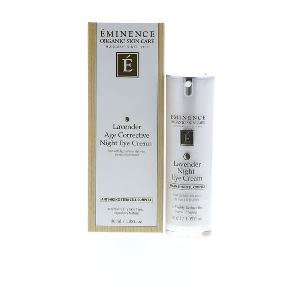 Eminence Lavender Age Corrective TMA3 Night Eye Cream, 1.05 Ounce