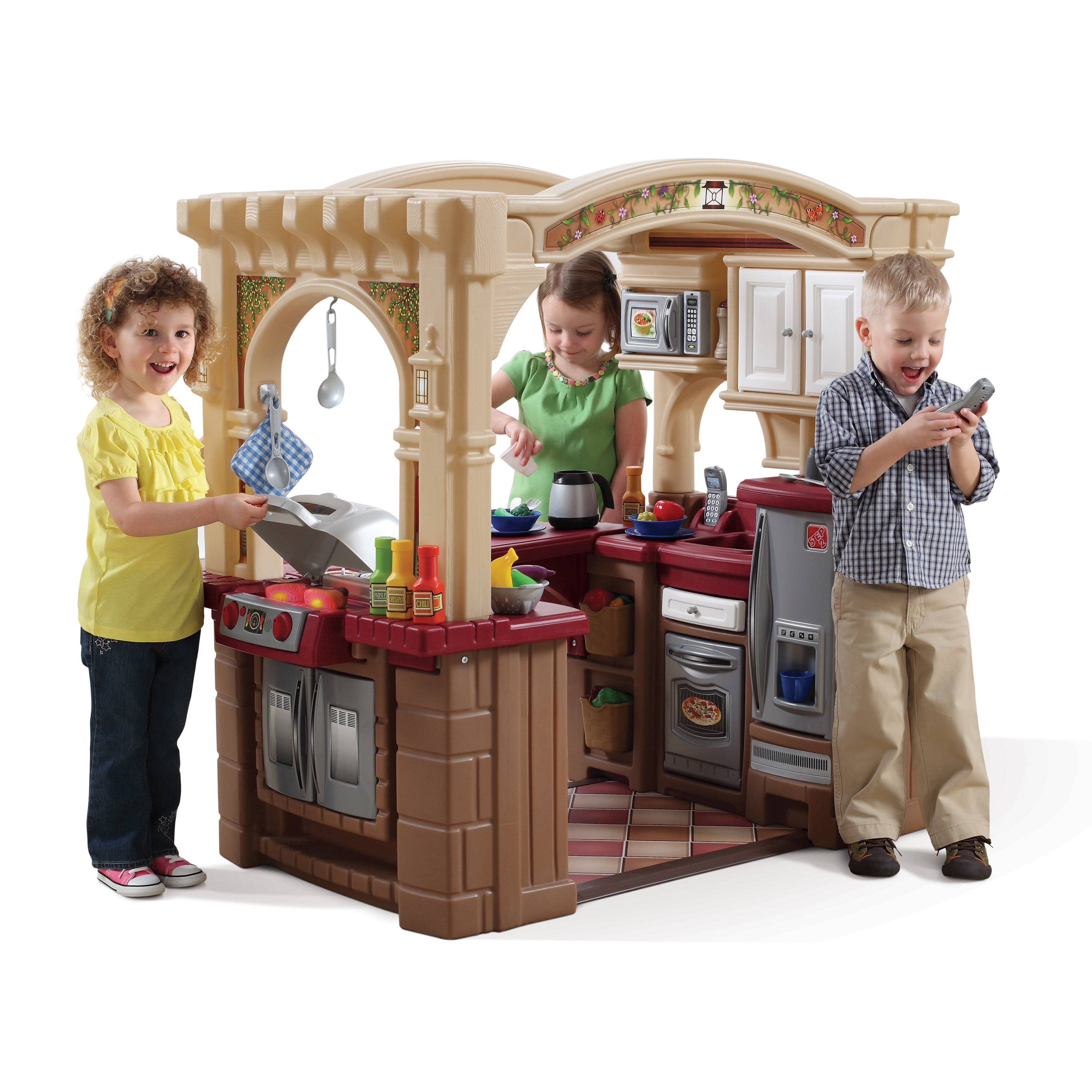 walk in toy kitchen