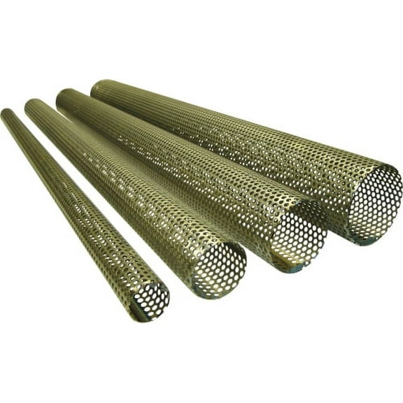 Universal 2.5 in. O.D. x 48 in. Long Stainless Steel Baffle