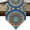 Multicolor, variant on Turquoise Blue Boho Table Runner Linen Burlap Table Runner 72 Inches Long Country Vintage Abstract Medallion Art Dresser Scarves for Kitchen Island Coffee Dining Room Party Holiday Decor 16"x72"