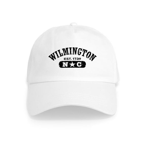 CafePress - Wilmington NC Cap - Adjustable 100% Brushed Unisex Casual Cotton Baseball Cap, Beige, 1