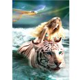 thumbnail image 5 of 5D Diamond Painting Beauty Tiger Acrylic Unframed, 5 of 5
