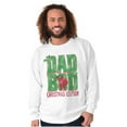 thumbnail image 4 of Funny Dad Bod Christmas Edition Men's Crewneck Sweatshirt Brisco Brands S, 4 of 6