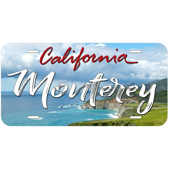 Monterey CA TAG01 Novelty Car Auto License Plate