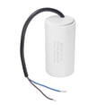 thumbnail image 6 of Uxcell 93x49mm 100uF 250V AC 50/60Hz 2 Wires CBB60 Run Capacitor White, 6 of 6