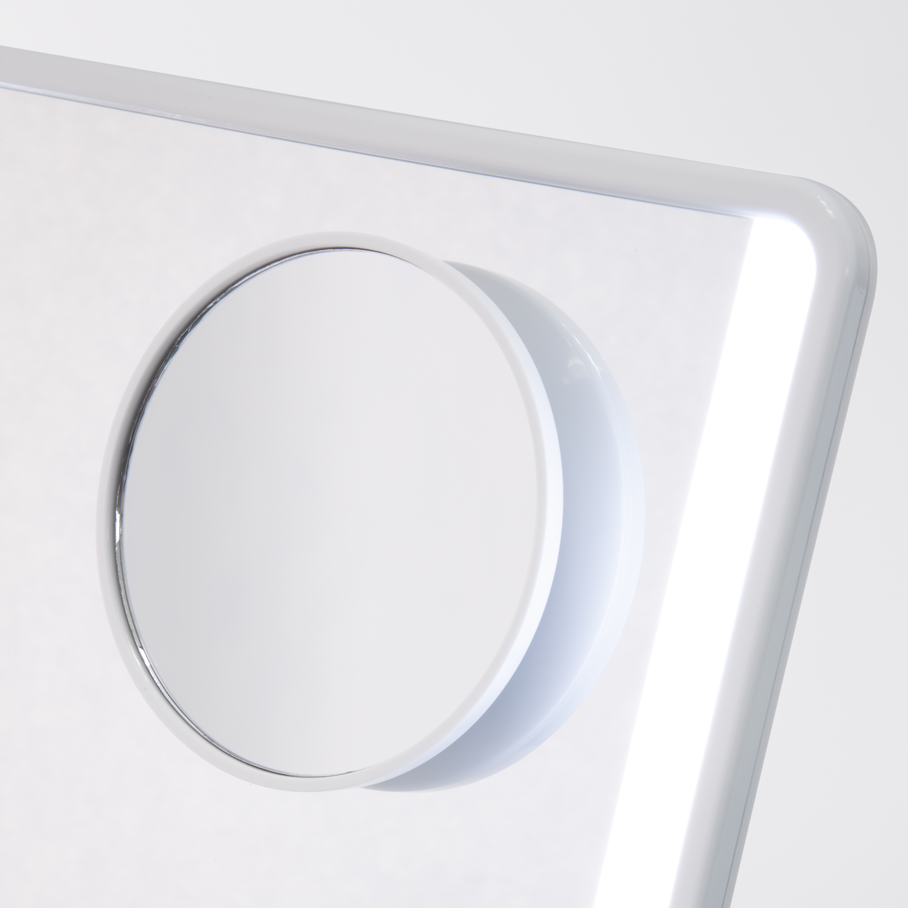 iHome Mirror with Bluetooth Audio, LED Lighting, Bonus 10x Magnification, USB Charging, 7" x 9" - image 4 of 12