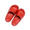 thumbnail image 2 of Sandalias de ducha EVA con chanclas, zapatos de ducha para baño, piscina, playa, para mujeres y hombres, color rojo 37-38, 2 of 12
