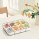 thumbnail image 4 of Xihbxyly Caja para Condimentos, Organizador de Especias Transparente, Diseño Portátil y Sellado para Mantener La Frescura, Especiero Multicompartimento, Ahorra Espacio En La Cocina, Cocina Casera, 34, 4 of 5