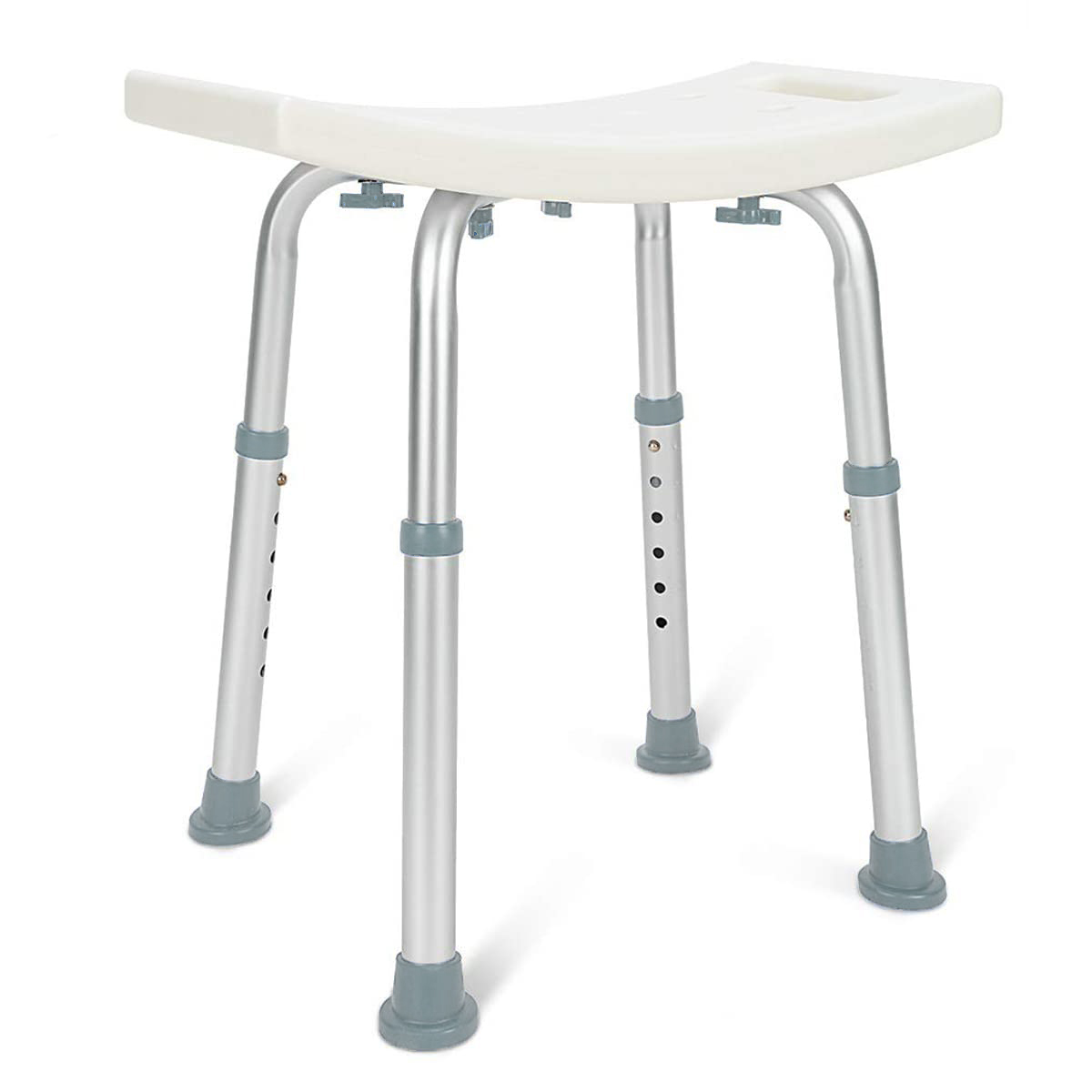 Aceur Shower Chair 300lbs,ToolFree Assembly Height Adjustable shower