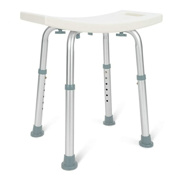 Aceur Shower Chair 300lbs,ToolFree Assembly Height Adjustable shower