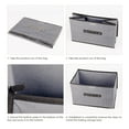 thumbnail image 4 of ZToonmas Closet Organizers And Storage Foldable Storage Box with Lid 2Pcs (Large + Small) Fabric Storage Box with Lid, Closet Storage Box, Room Organization, Office Storage, Toy Storage, 4 of 6