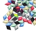 thumbnail image 1 of Gemas de diamante acrílicas de Uxcell con respaldo plano de 18x11mm, strass artificiales, cuentas para manualidades, pintura facial multicolor, 100 piezas, 1 of 7