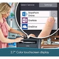 thumbnail image 2 of Impresora multifunción láser monocromática inalámbrica compacta Brother HL-L2395DW, copia y escaneo de superficie plana, impresión dúplex automática, pantalla táctil LCD a color de 2,7", 36 ppm, impre, 2 of 5