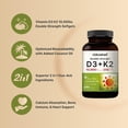 thumbnail image 3 of Suplemento de vitamina D3 K2 de NatureBell 10.000 UI + 200 mcg, 3 of 6