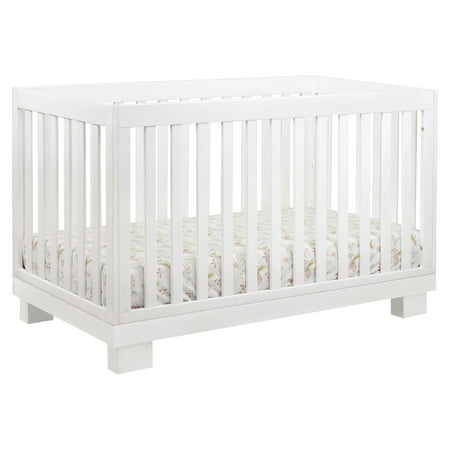 Babyletto Modo 3 In 1 Convertible Crib With Toddler Rail White