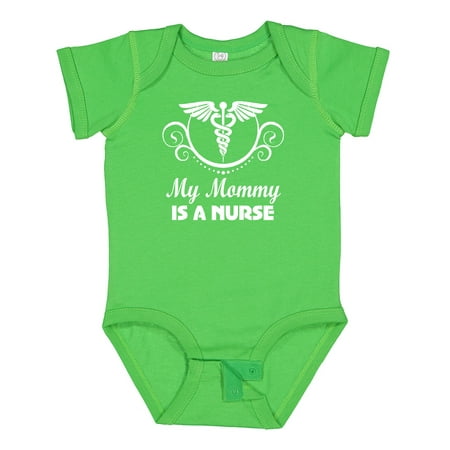 

Inktastic My Mommy is a Nurse Gift Baby Boy or Baby Girl Bodysuit