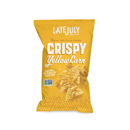 late july chips tortilla corn crispy oz yellow