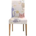 thumbnail image 1 of Funda Protectora para Silla ABPHQTO Gatito Juego de 1, 1 of 4