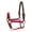 Red, variant on Breakaway Halter - Cob Colors: Red