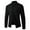 Black, variant on ZCFZJW Men's Full Zip Cardigan Sweater Fall Winter Solid Color Long Sleeve Slim Fit Cable Knitted Zip Up Sweater Lightweight Thin Jacket Coat Outwear Black XXL
