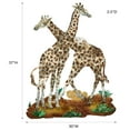 thumbnail image 3 of Sahara Pride Giraffe Wall Sculpture, 3 of 5