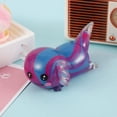 thumbnail image 4 of Salamander Stress Relief Toys, Mini Squishy Animal Toys for Stress Relief, for Pulling for Birthday, Office, Gift, Autism Anxiety, Dark Purple, 4 of 4