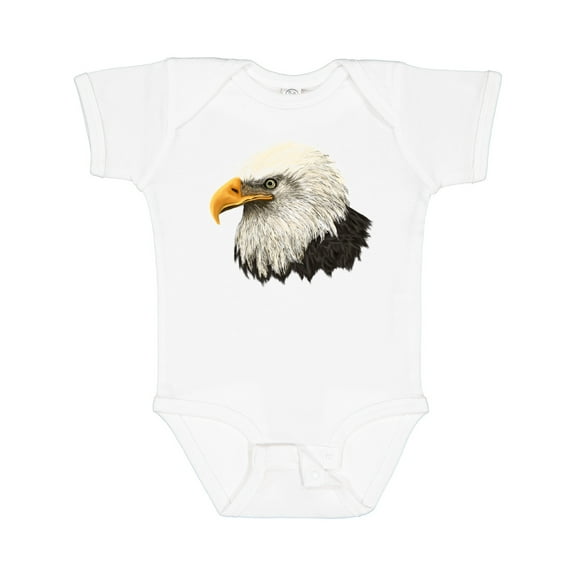 Inktastic Bald Eagle Boys or Girls Baby Bodysuit