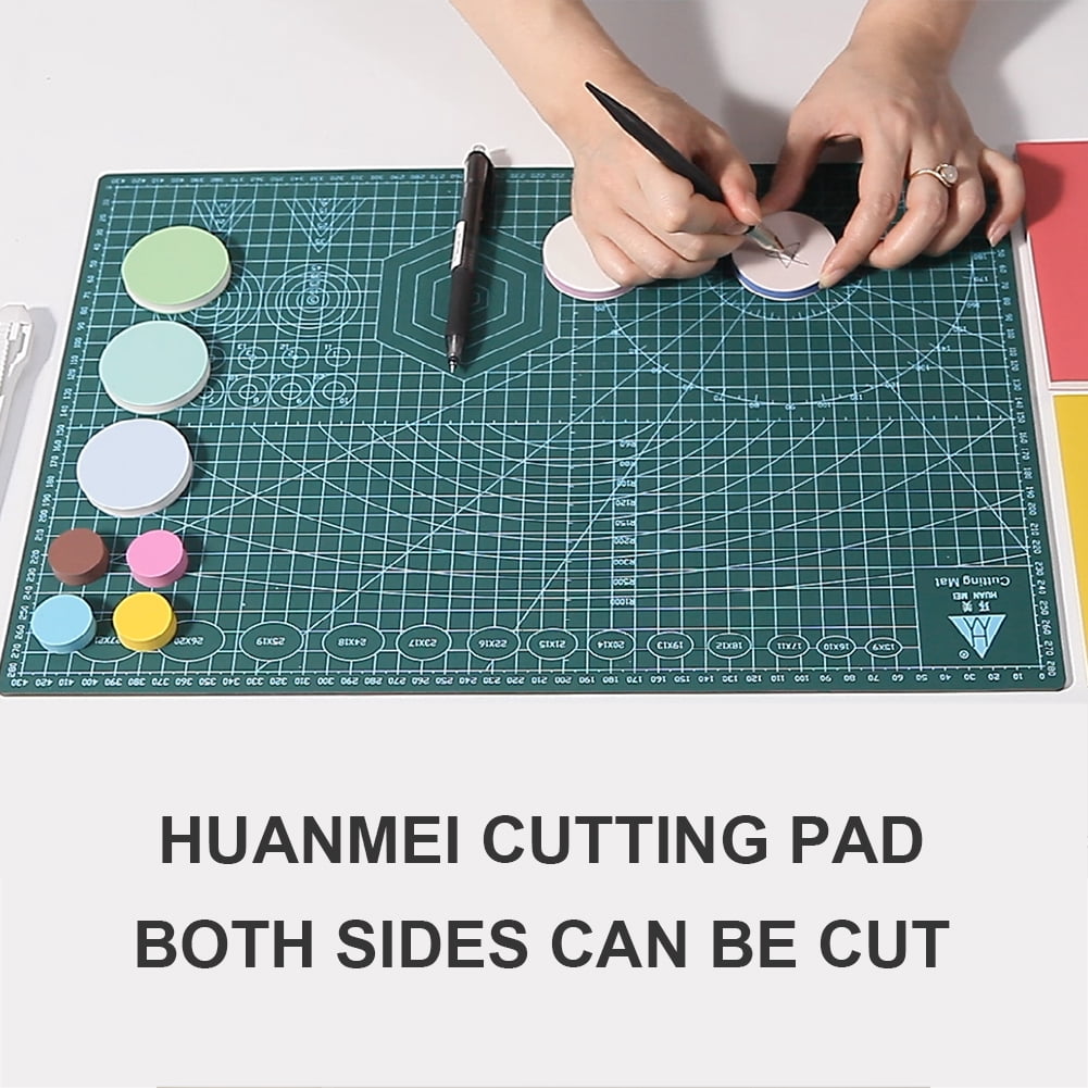 golytefs Self Healing Cutting Mat 3 Layer Cutting Pad Double-sided for Fabric Arts Crafts