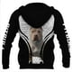 thumbnail image 2 of Sudadera con capucha con estampado 3D de Pitbull, rottweiler, bóxer y teckel para mujer y hombre, chándal de calle, regalo de amor para perros, 2 of 5