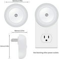 thumbnail image 4 of 6 Pack Blue Night Light, LED Night Lights Plug into Wall with Dusk to Dawn sensors, Plug in Night Lights for Kids Room, Bedroom, Bathroom, Baby Nursery,Stair Lights, Hallway Light, 4 of 5