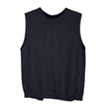 thumbnail image 4 of XIYON Womens Summer Tops Women Backless Tie Up Sweater Vest Sleeveless Crewneck Knit Crop Tops Open Back Crochet Pullover Tank Tops Summer Fashion Clothing Breathable, 4 of 6