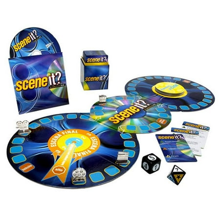 Scene It Scene It? Premiere Edition. 2005. In Spanish. Edicion Primero En Espanol. Trivia De Peliculas. El Juego En Dvd. A Partir De 13 Anos. Una Nueva Manera De Ver Trivia Filmografica!