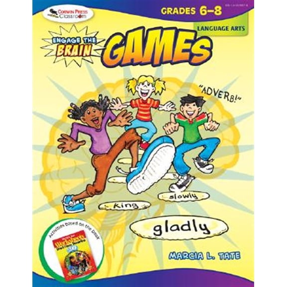 Pre-Owned Engage the Brain: Games Engage the Brain: Games, Language Arts, Grades 6-8, (Paperback)