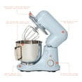 thumbnail image 6 of Beautiful 5.3 Qt Stand Mixer, Cornflower Blue with Flat Beater, Dough Hook, Balloon Whisk, 6 of 15