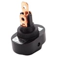thumbnail image 2 of 1Pcs LED Dot Light Rocker Switch 12V Car Auto Boat Marine ON/OFF Toggle SPST Switch with Red Indicator, 2 of 8