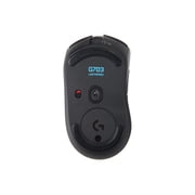 Logitech G703 LIGHTSPEED Wireless Gaming Mouse w/ HERO 25K Sensor, LIGHTSYNC RGB, POWERPLAY Compatible, Lightweight 95g+10g Optional, 100-25,600 DPI, Rubber Side Grips