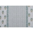 thumbnail image 5 of Hand Block Floral Print Quilt Queen Kantha Quilt Kantha Bedspread Cotton Blanket Indian Bed Cover Bohemian Quilt Kantha Quilt Queen Size White Colour, 5 of 6