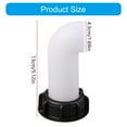 thumbnail image 5 of Miiottaa 2Pcs IBC Tank Adapters IBC Water Tank Nozzle Tap Caps Valves Fitting Easy to Use, 5 of 10