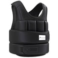 thumbnail image 1 of Soozier Gilet Lesté de 22 Lb, Gilet de Course à Poids Réglable, Noir, 1 of 10