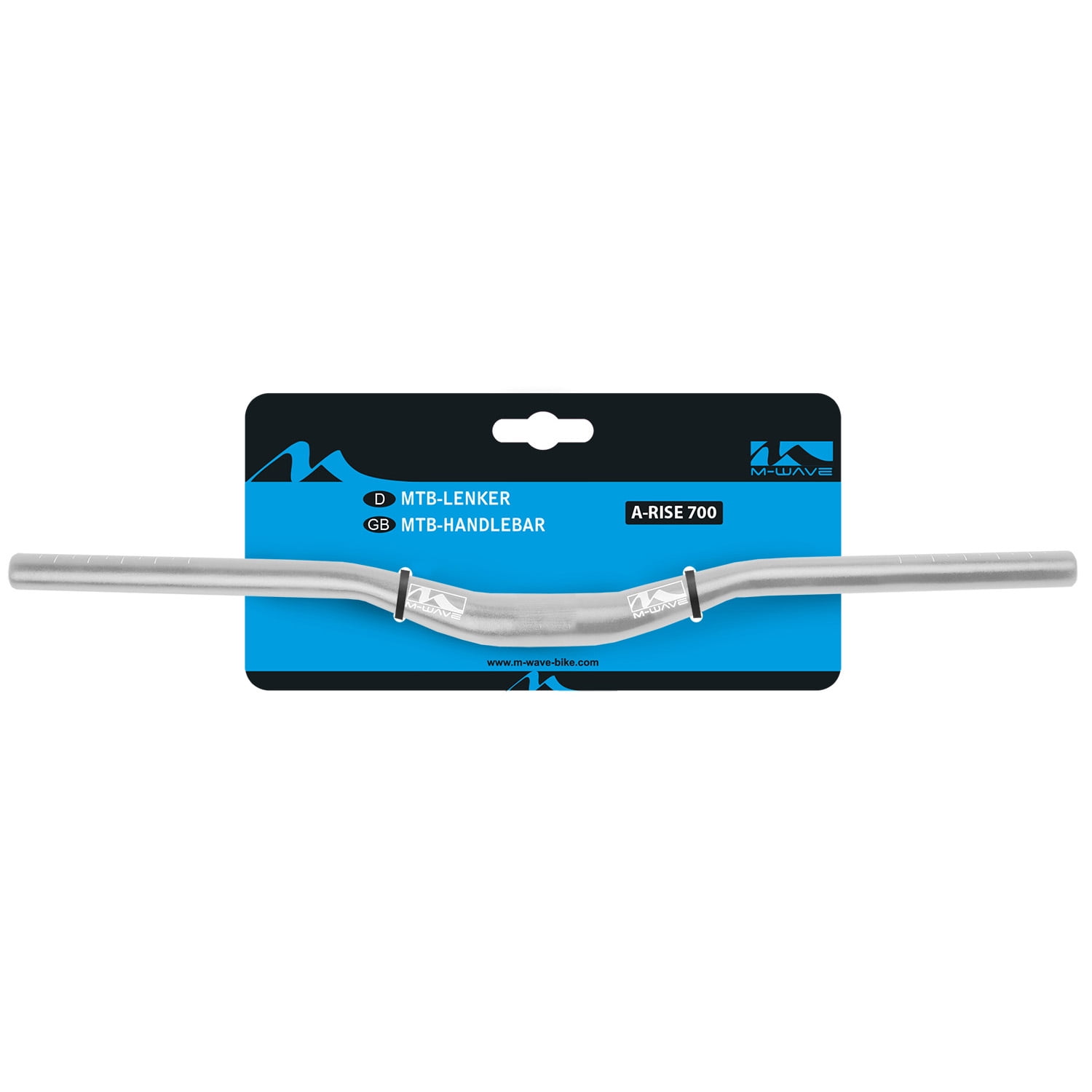 M-Wave MTB 700 mm / 31.8 mm Handlebar, Silver