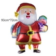 thumbnail image 4 of Muñecos de nieve de pie Globos navideños Regalos de Papá Noel Caja Globos Navidad Vacaciones de Año Nuevo Decoraciones de Nochebuena Regalo para niños, 4 of 5