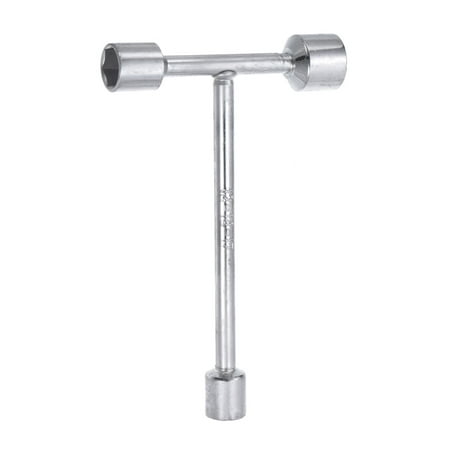 

3 Way Wrench 12mm 14mm 17mm Socket T Handle for Repairing Bicycle Automobile and DIY